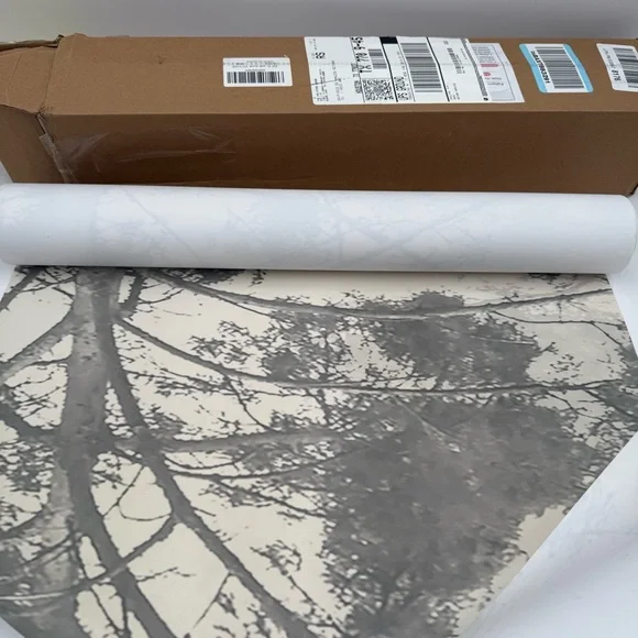 Hazy Forest Wall Mural,AbstractNature Landscape Wallpaper,Background Wall Decor